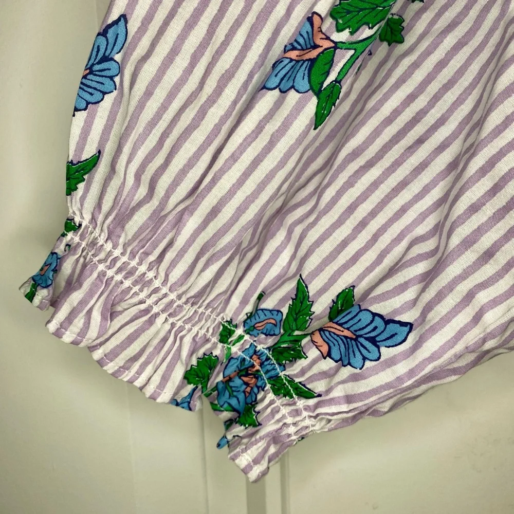 J Crew Long Sleeve Cotton Top. Size L - Picture 7 of 8